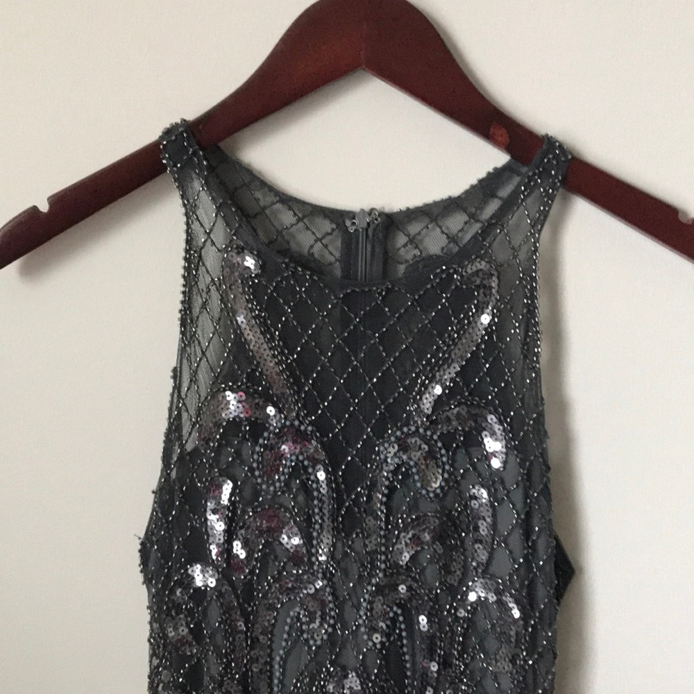 Sleeveless Sequined Dress
